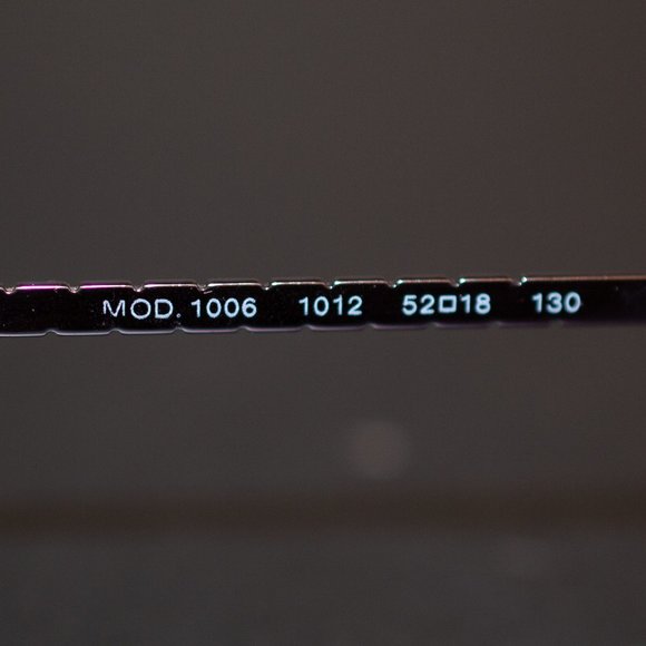 Versace Eyeglasses Mod.1006 1012. Includes FREE Salvatore Ferragamo case! - Picture 8 of 11